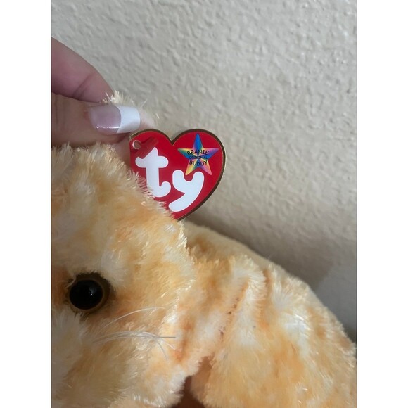 Ty Beanie Buddy Empress Golden Tabby Cat - Picture 3 of 8